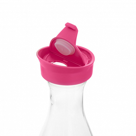 RAKI COBALT Carafa din sticla cu capac 1l, albastra [3]