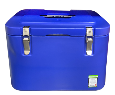 RAKI Container termic transport alimentar, 42l, 52x38x34cm, albastru [1]