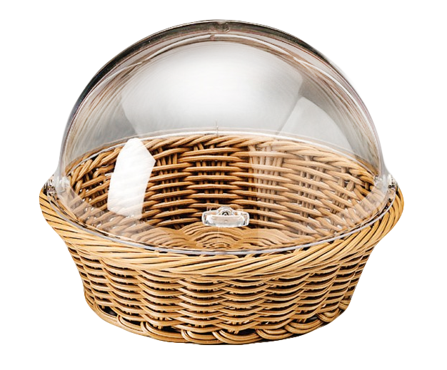 RAKI Cos paine rotund cu capac roll top D35xh10cm [1]