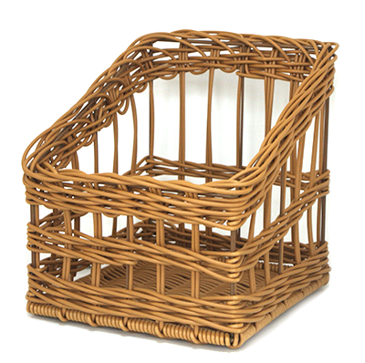 RAKI Cos servire paine dreptunghiular 35x28x30cm, maro tec [1]