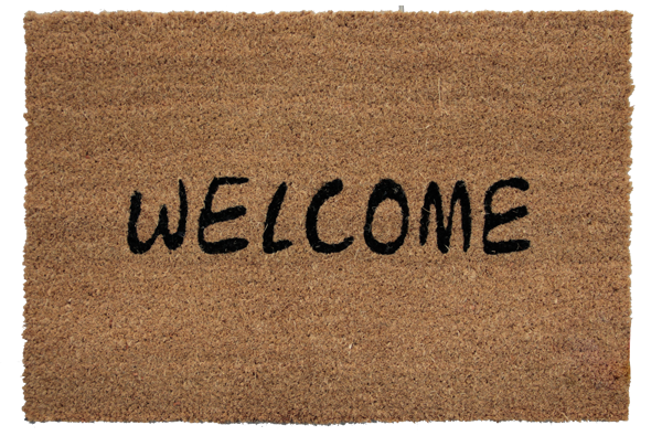 RAKI Covoras intrare 60x40cm WELCOME [1]