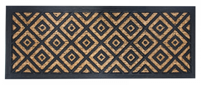 RAKI Covoras intrare din cauciuc si fibra de cocos 65x25cm [1]