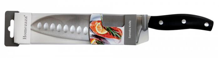 RAKI Danny Cutit Santoku cu alveole, 17,5cm, inox [2]