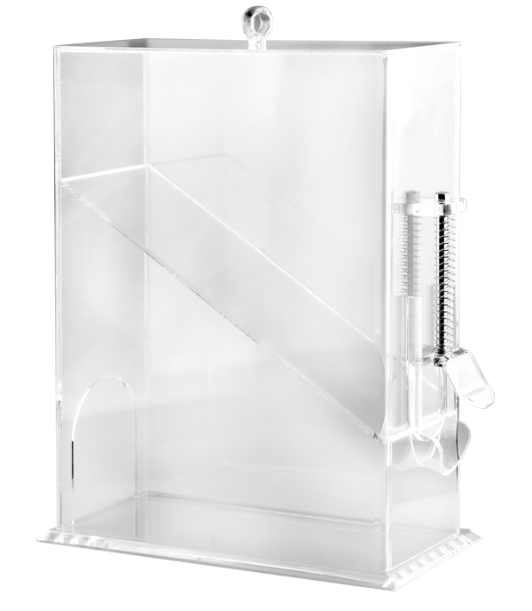 RAKI Dispenser cereale, fulgi de porumb, policarbonat 15x32xh43cm [1]