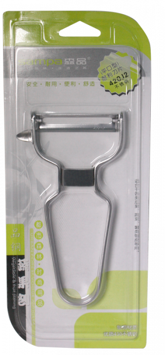 RAKI Dispozitiv curatat legume/fructe orizontal, inox [2]