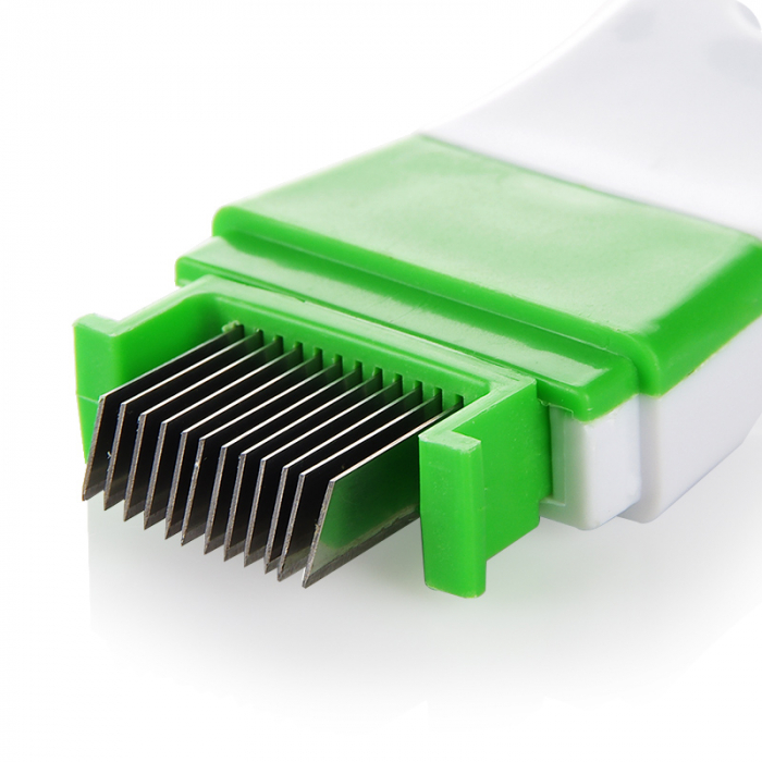 RAKI Dispozitiv taiat ceapa verde, inox/plastic [2]