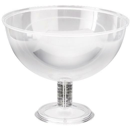 RAKI Fructiera acrilica rotunda cu suport, D33xh26cm [1]