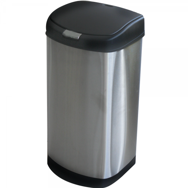 RAKI ICIKALA Cos gunoi inox 55l 70x36x34cm [1]
