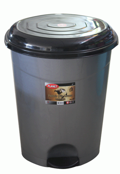 RAKI ICIKALA PROFI Cos pentru gunoi cu pedala 50l [1]