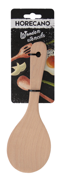 RAKI Lingura din lemn pentru gatit orez 22x7,5cm [1]