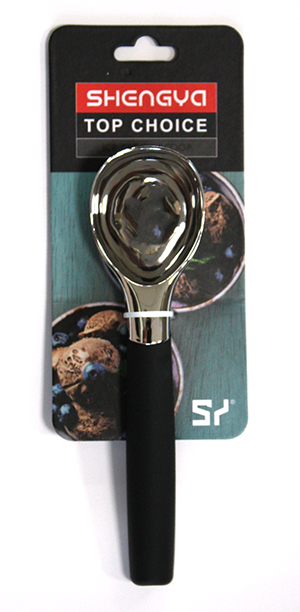 RAKI Lingura pentru inghetata cu maner negru [1]