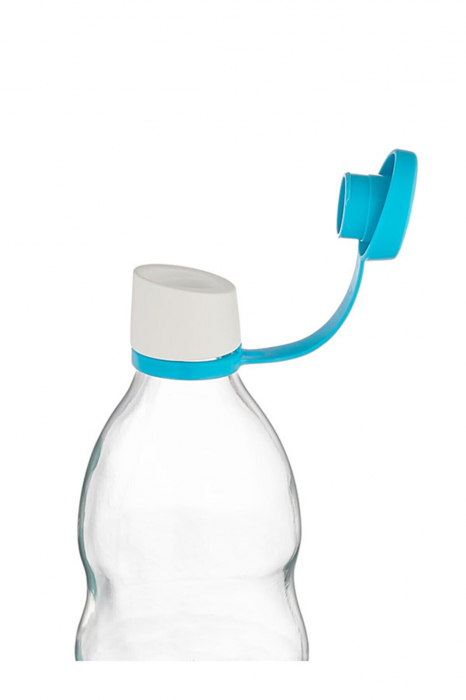 RAKI LOTTO Sticla pentru apa cu decor, 1l, din sticla [2]