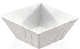 RAKI MARHI Bol patrat melamina, 30x30xh12cm, alb [1]