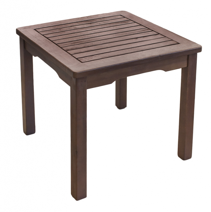 RAKI Masa din lemn 45x45xh40cm pentru sezlong (T-5029Z) [1]