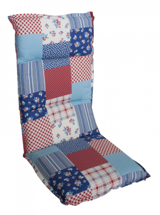 RAKI MULTIALTA Perna dubla pentru scaun 115x50cm albastru rosu (03) [1]