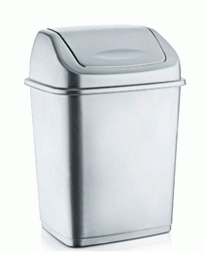 RAKI NURBY Cos gunoi cu capac batant 11l 22x27x41,5cm [1]