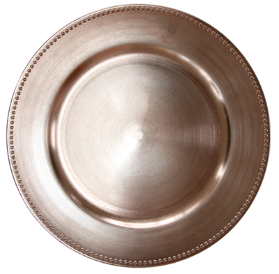RAKI OLD FASHIONED Farfurie decorativa 33cm polipropilena, roz [1]