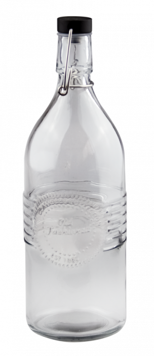 RAKI OLD FASHIONED Sticla cu dop ermetic negru, 1000ml, din sticla [1]