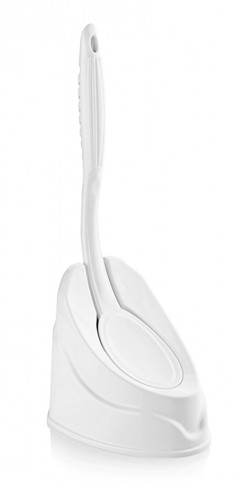 RAKI Perie WC cu suport plastic 12x17,2xh35cm [1]