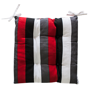 RAKI Perna pentru scaun 45x45cm alb negru gri (7818) [1]