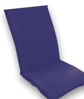 RAKI Perna pentru scaun/sezlong 115x50cm albastra [1]