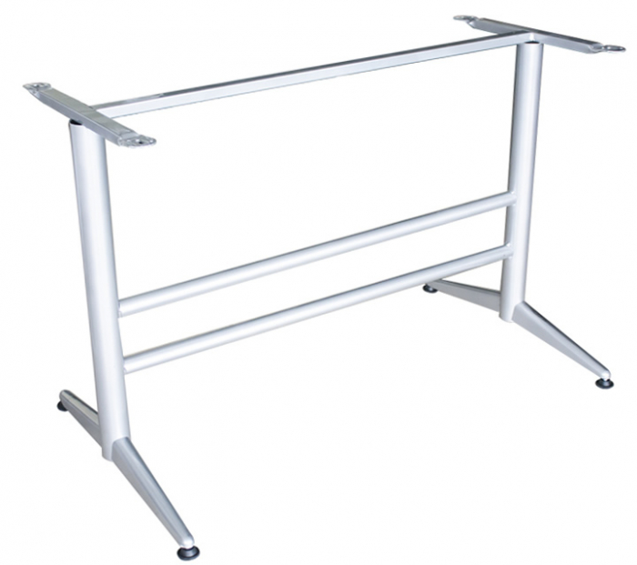 RAKI Picior, baza din metal pentru blat dreptunghiular culoare gri clasic 105x48xh72cm [1]