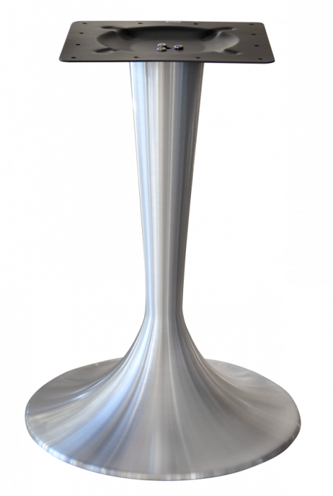 RAKI Picior, baza din aluminiu pentru blat masa rotund sau patrat 50xh72cm [1]