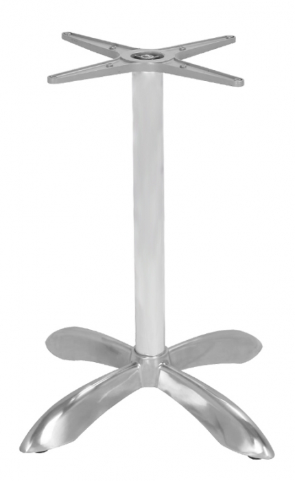 RAKI Picior, baza din aluminiu pentru masa cu blat patrat sau rotund 42x42xh72cm [1]