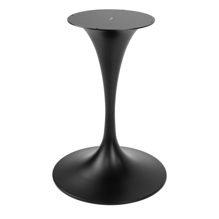 RAKI Picior masa metalic negru, D50xh72cm, baza rotunda [1]