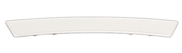 RAKI Platou curbat melamina, 66x19cm, alb [1]