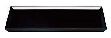 RAKI Platou dreptunghiular 35x18cm, negru [1]