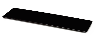 RAKI Platou dreptunghiular melamina, 64,5x19xh1cm, negru [1]