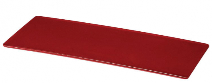RAKI Platou dreptunghiular melamina 64,5x19xh1cm rosu [1]
