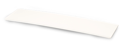 RAKI Platou melamina dreptunghiular , 44,5x19xh1cm, alb [1]