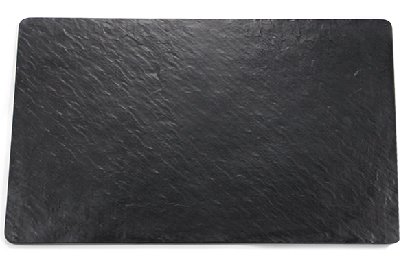 RAKI Platou servire melamina GN 1/2 32,5x26,5cm, imitatie ardezie [1]