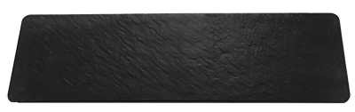 RAKI Platou servire melamina GN 2/4 53x16,5cm, imitatie ardezie [1]