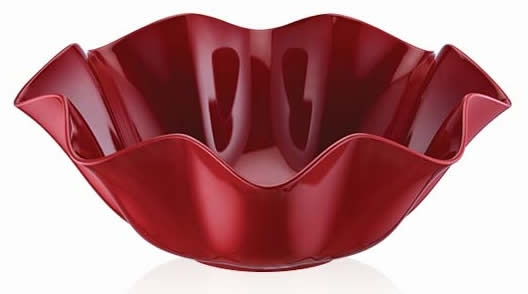 RAKI ROSA Bol melamina, D35xh12,5cm, 4100ml, rosu [1]