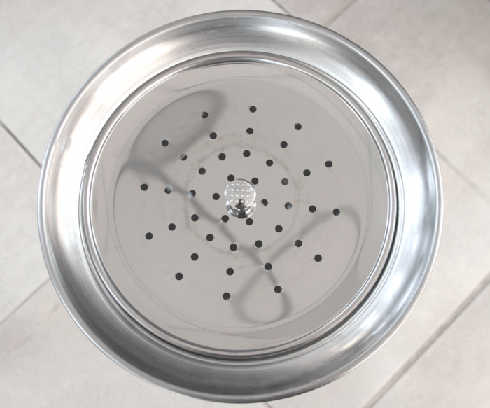 RAKI Scrumiera exterioara stationara 32xh61cm, inox [2]