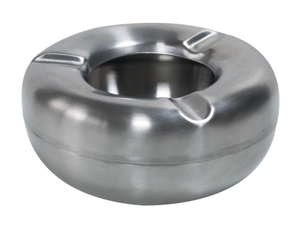 RAKI Scrumiera inox antivant 9,5xh4cm semisfera [1]