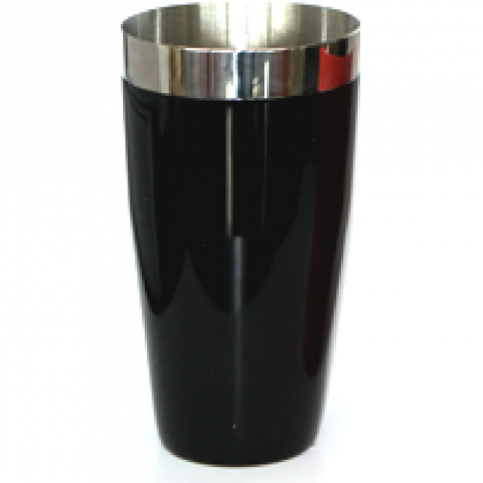 RAKI Shaker Boston cocktail inox 700ml cu invelis negru [1]