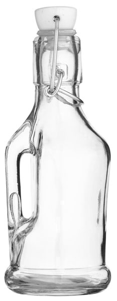 RAKI Sticla cu toarta si dop ermetic, 500ml, din sticla [1]