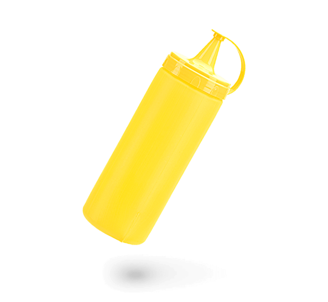 RAKI Sticla dispenser mustar 400ml [1]