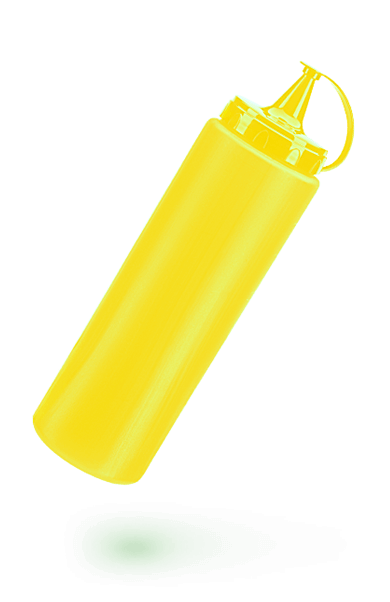 RAKI Sticla dispenser mustar 700ml [1]