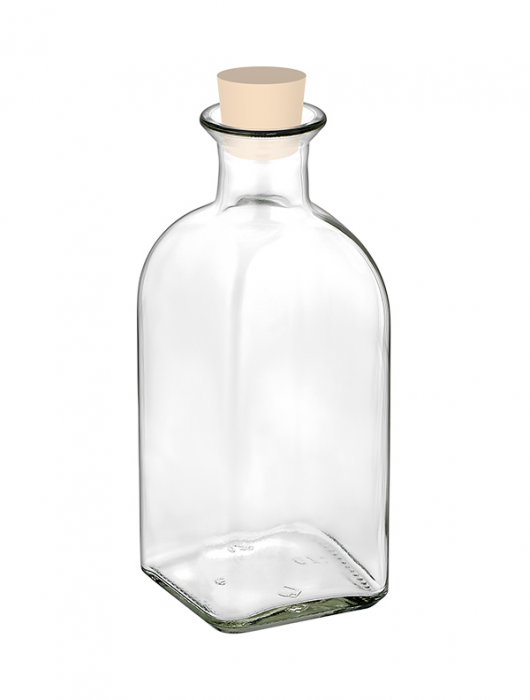 RAKI Sticla ulei oliviere cu dop pluta, 250ml, din sticla [2]