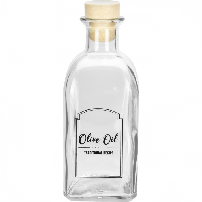 RAKI Sticla ulei oliviere cu dop pluta, 250ml, din sticla [1]