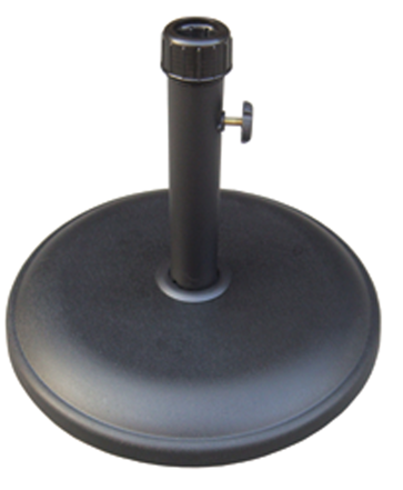 RAKI Suport, baza rotunda umbrela soare 12kg culoare neagra (NTH12-B) [1]