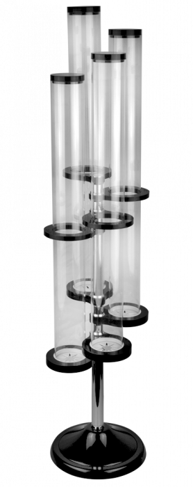 RAKI Suport pentru cornete inghetata cu 4 compartimente [1]