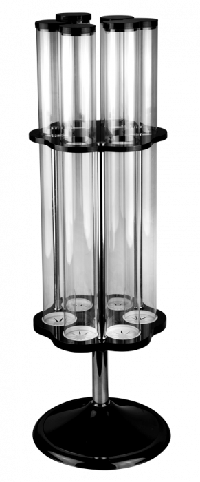 RAKI Suport rotativ pentru cornete inghetata cu 6 compartimente [1]