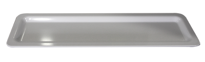 RAKI Tava gastronorm din melamina GN 2/4 530x162x20mm 1,25l alba (12420) [2]