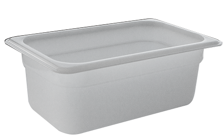 RAKI Tava gastronorm polipropilena 1/3-100, 325x176x100mm, 3,6lt  [1]